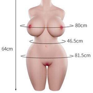ตุ๊กตายางครึ่งท่อน TPE หุ่นเท่าคนจริง 64cm