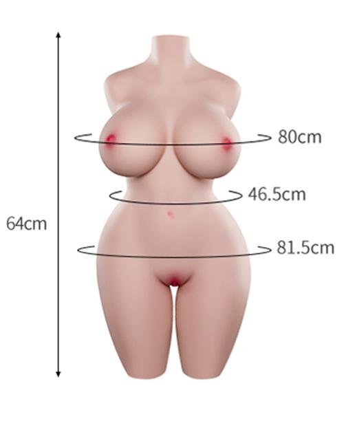 ตุ๊กตายางครึ่งท่อน TPE หุ่นเท่าคนจริง 64cm