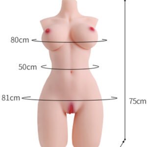 ตุ๊กตายางครึ่งท่อน TPE หุ่นเท่าคนจริง 75cm