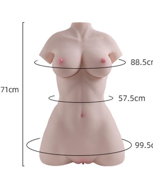 ตุ๊กตายางครึ่งท่อน TPE หุ่นเท่าคนจริง 71cm