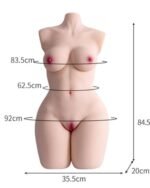ตุ๊กตายางครึ่งท่อน TPE หุ่นเท่าคนจริง 84cm