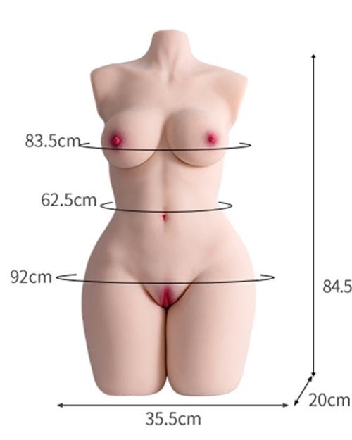ตุ๊กตายางครึ่งท่อน TPE หุ่นเท่าคนจริง 84cm