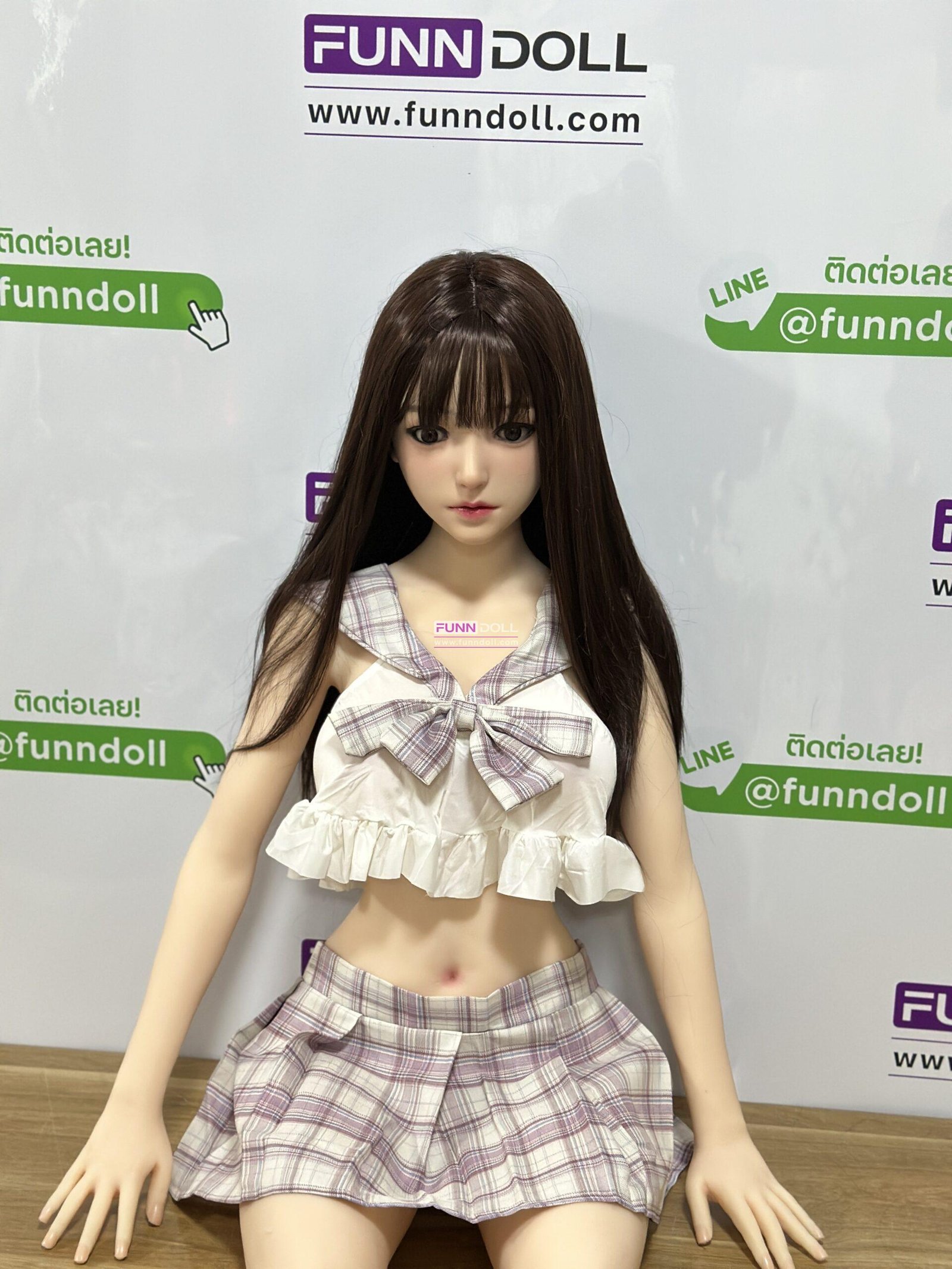 ตุ๊กตายางพร้อมส่ง หัวซิลิโคน 148cm น้องนานามิ - Image 12