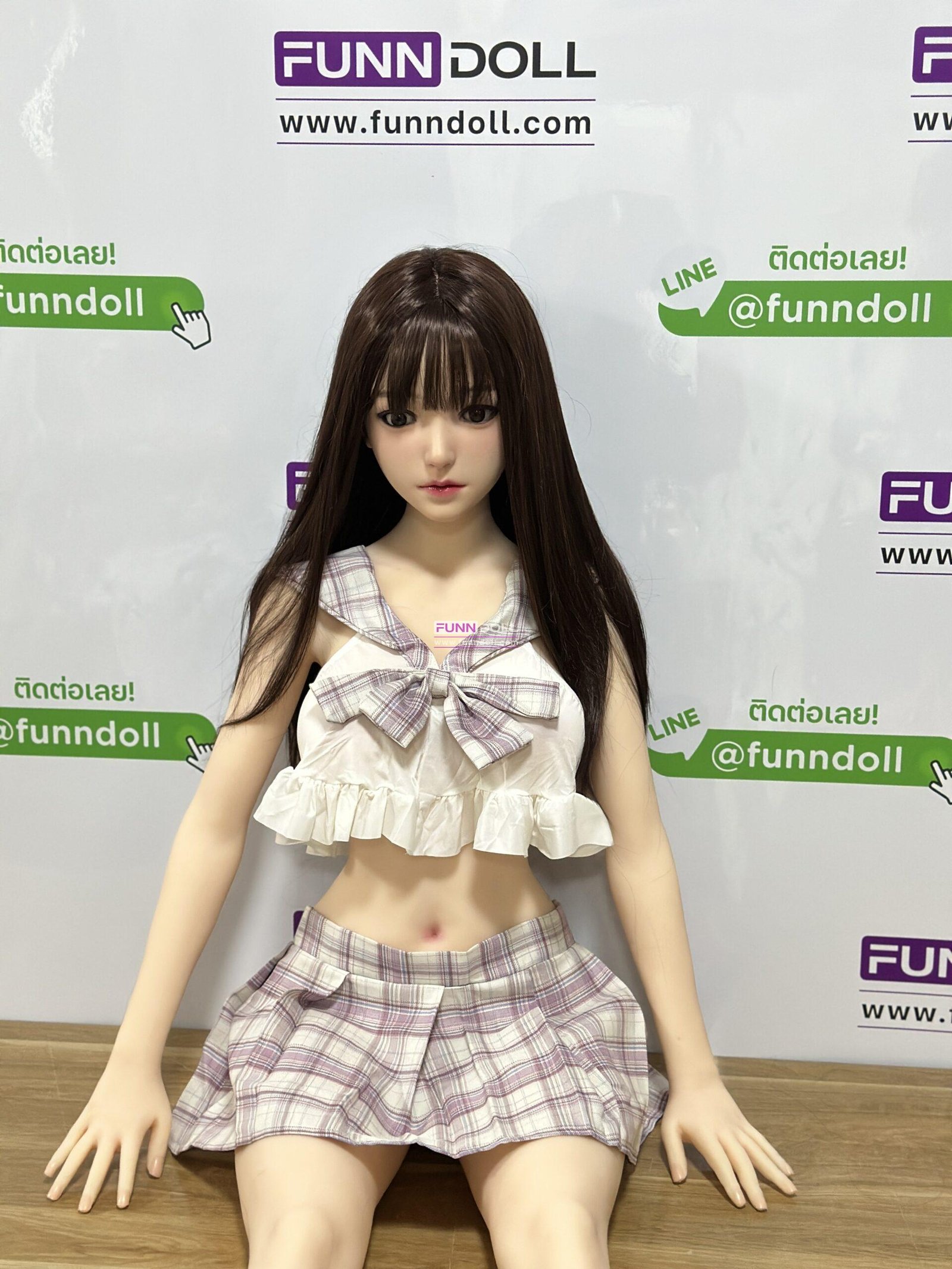 ตุ๊กตายางพร้อมส่ง หัวซิลิโคน 148cm น้องนานามิ - Image 9