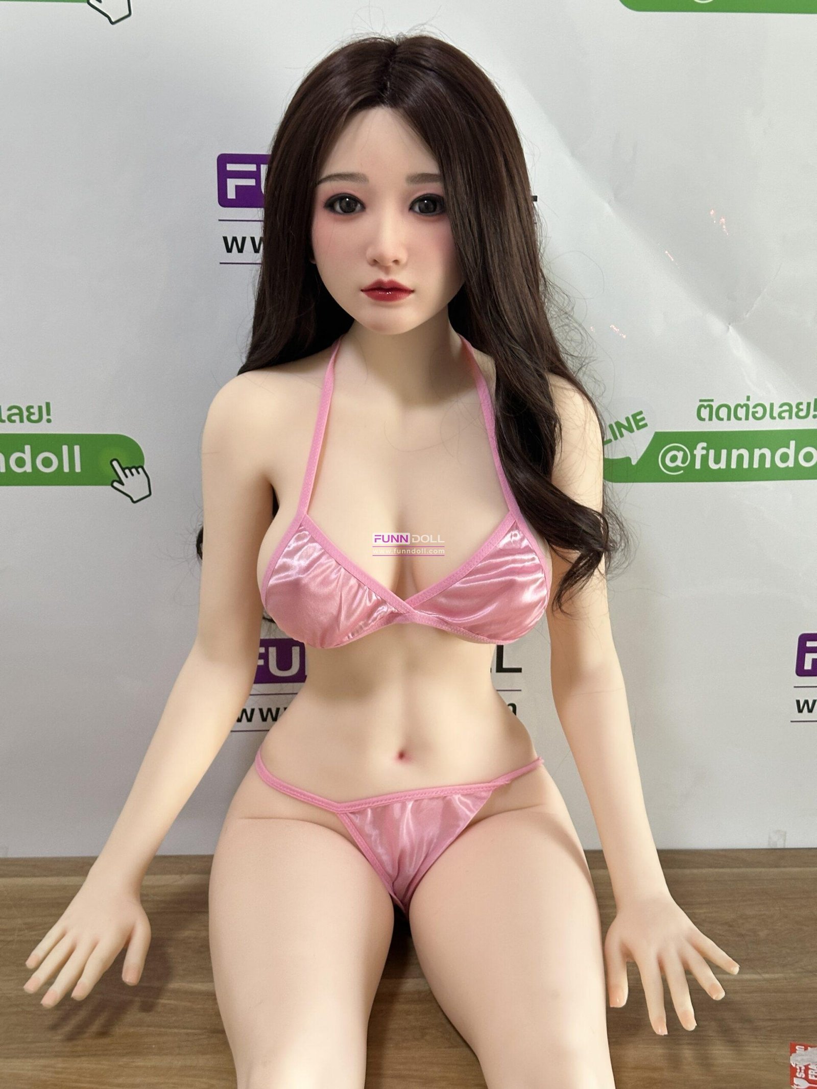 ตุ๊กตายางพร้อมส่ง หัวซิลิโคน 148cm น้องโยชิ - Image 13