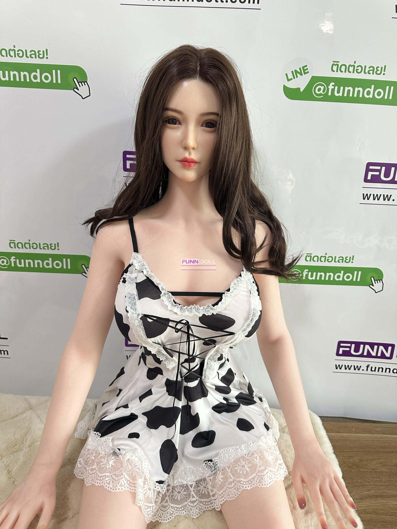 ตุ๊กตายางพร้อมส่ง Full Silicone 158cm. น้องหลิงหลิง - Image 6