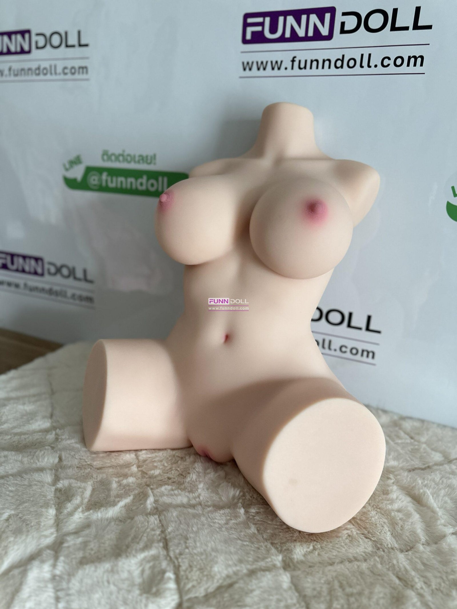 ตุ๊กตายางพร้อมส่ง ครึ่งท่อน เท่าคนจริง Body TPE ความสูง 60cm. - Image 7