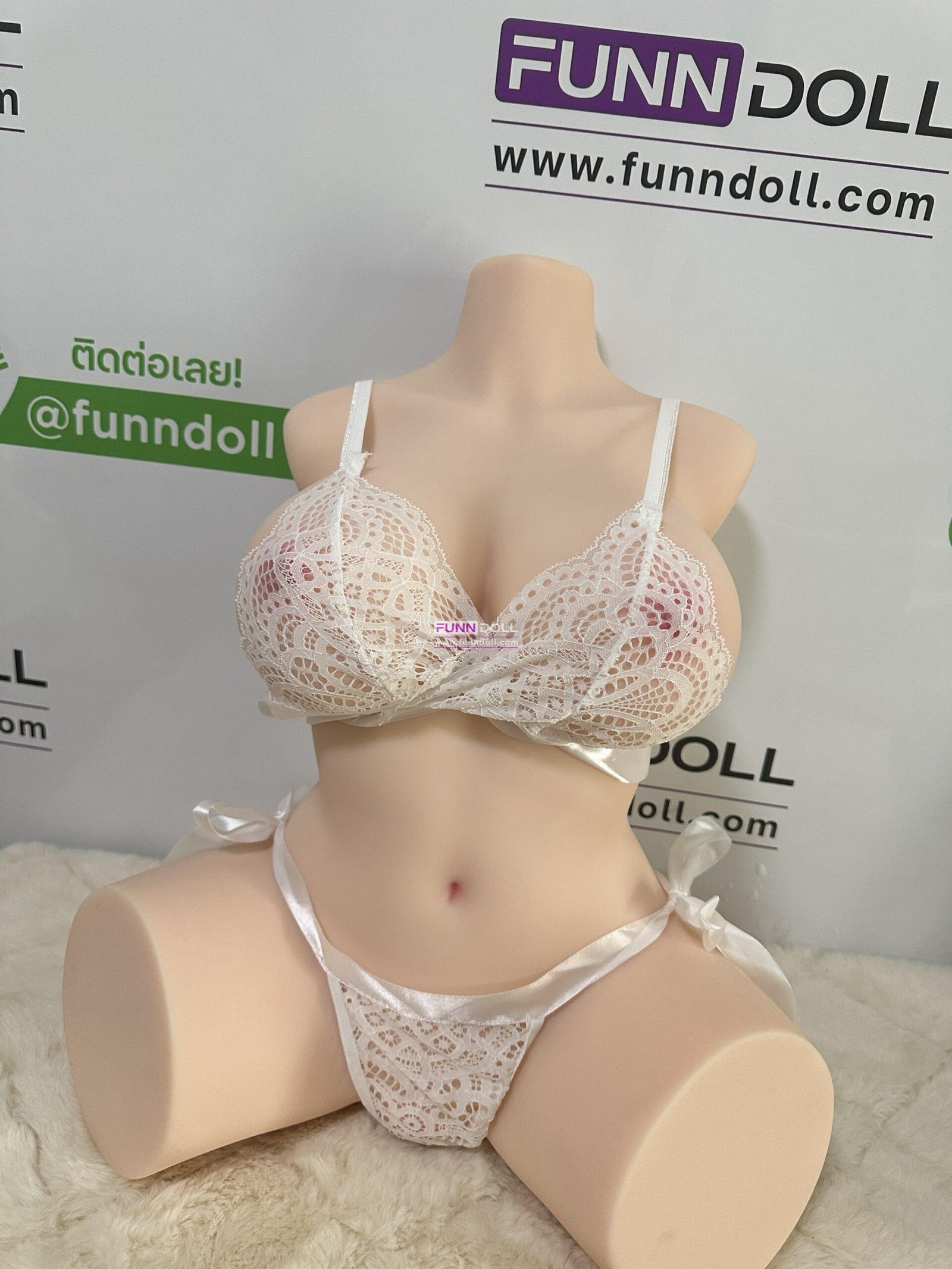 ตุ๊กตายางพร้อมส่ง ครึ่งท่อน เท่าคนจริง Body TPE ความสูง 60cm. - Image 5