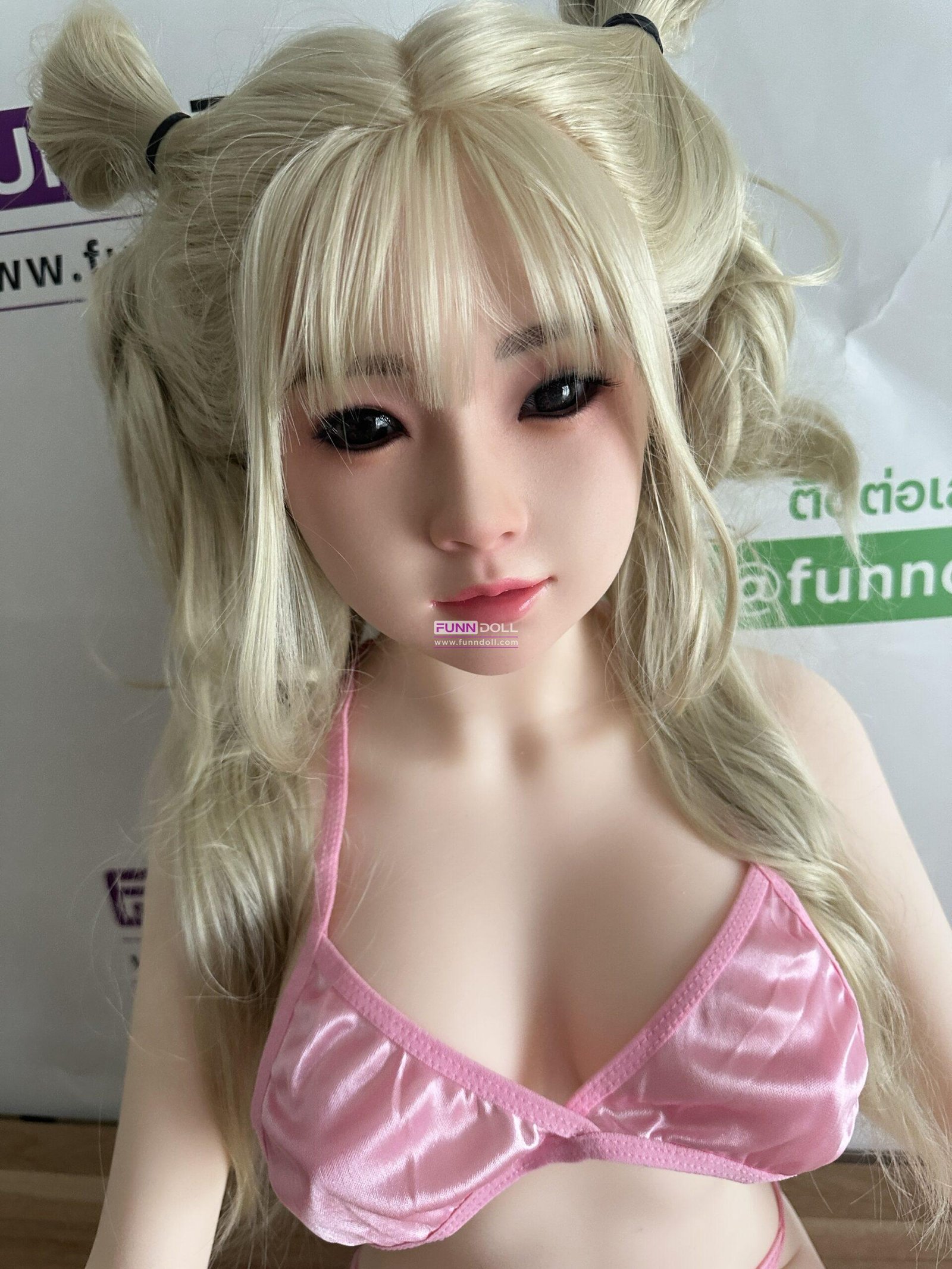 ตุ๊กตายางพร้อมส่ง หัวซิลิโคน 135cm. น้องมินนี่ - Image 22