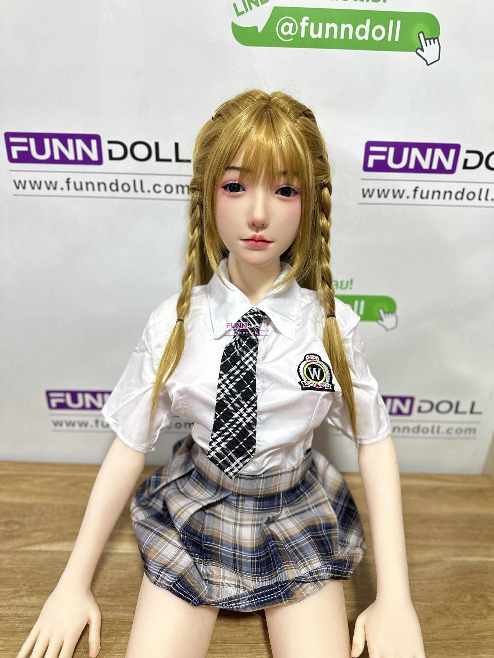 ตุ๊กตายางพร้อมส่ง หัวซิลิโคน 135cm. น้องมายด์ - Image 12