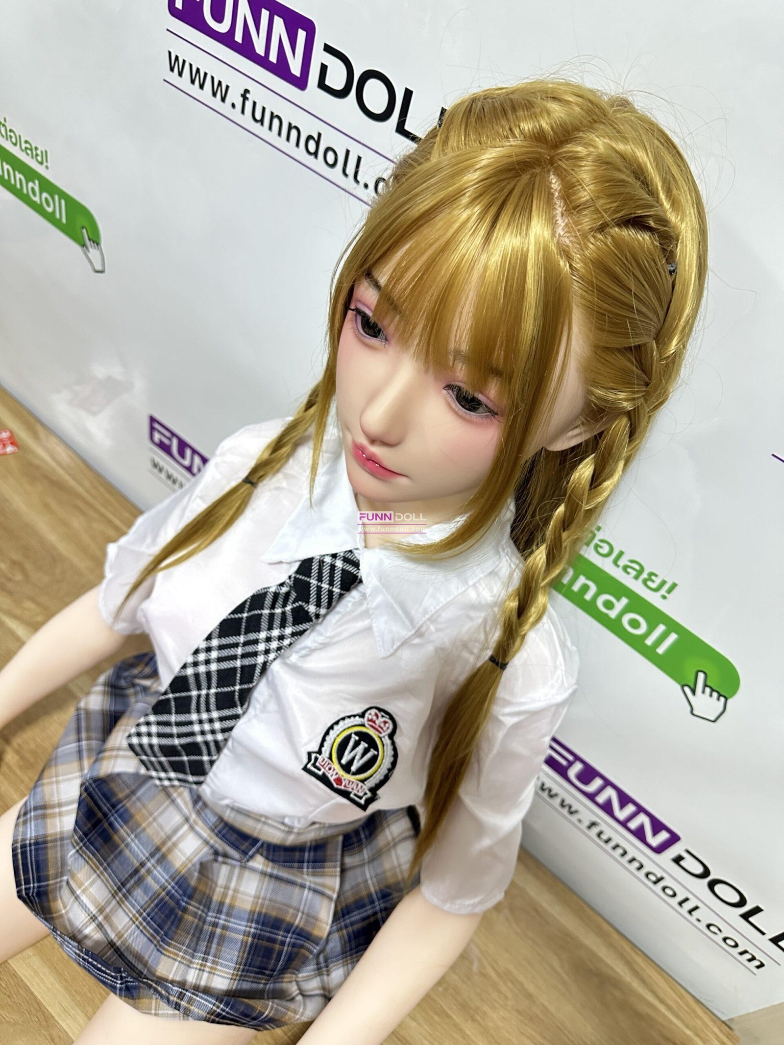 ตุ๊กตายางพร้อมส่ง หัวซิลิโคน 135cm. น้องมายด์ - Image 16