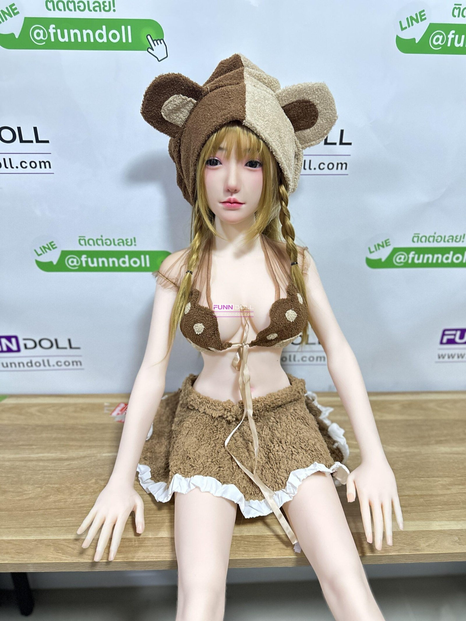 ตุ๊กตายางพร้อมส่ง หัวซิลิโคน 135cm. น้องมายด์ - Image 7