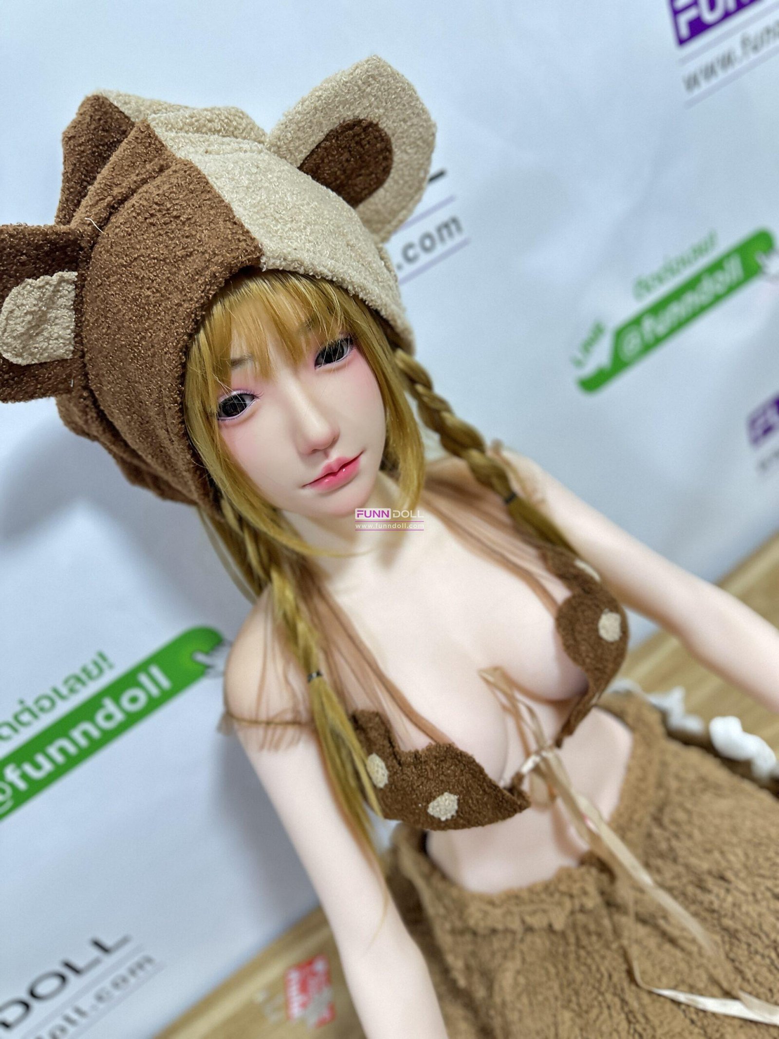 ตุ๊กตายางพร้อมส่ง หัวซิลิโคน 135cm. น้องมายด์ - Image 8