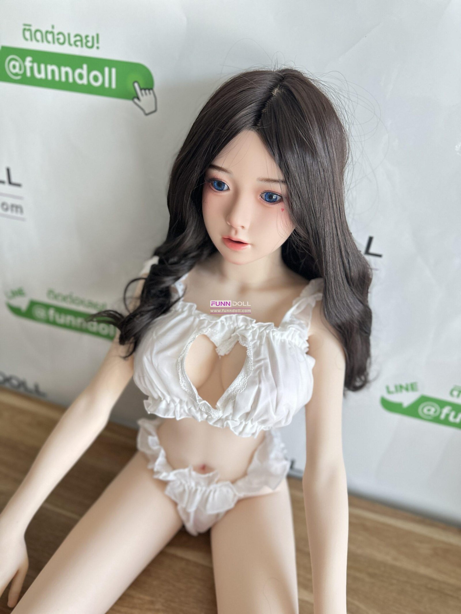 ตุ๊กตายางพร้อมส่ง หัวซิลิโคน 135cm. น้องลิลลี่ - Image 3