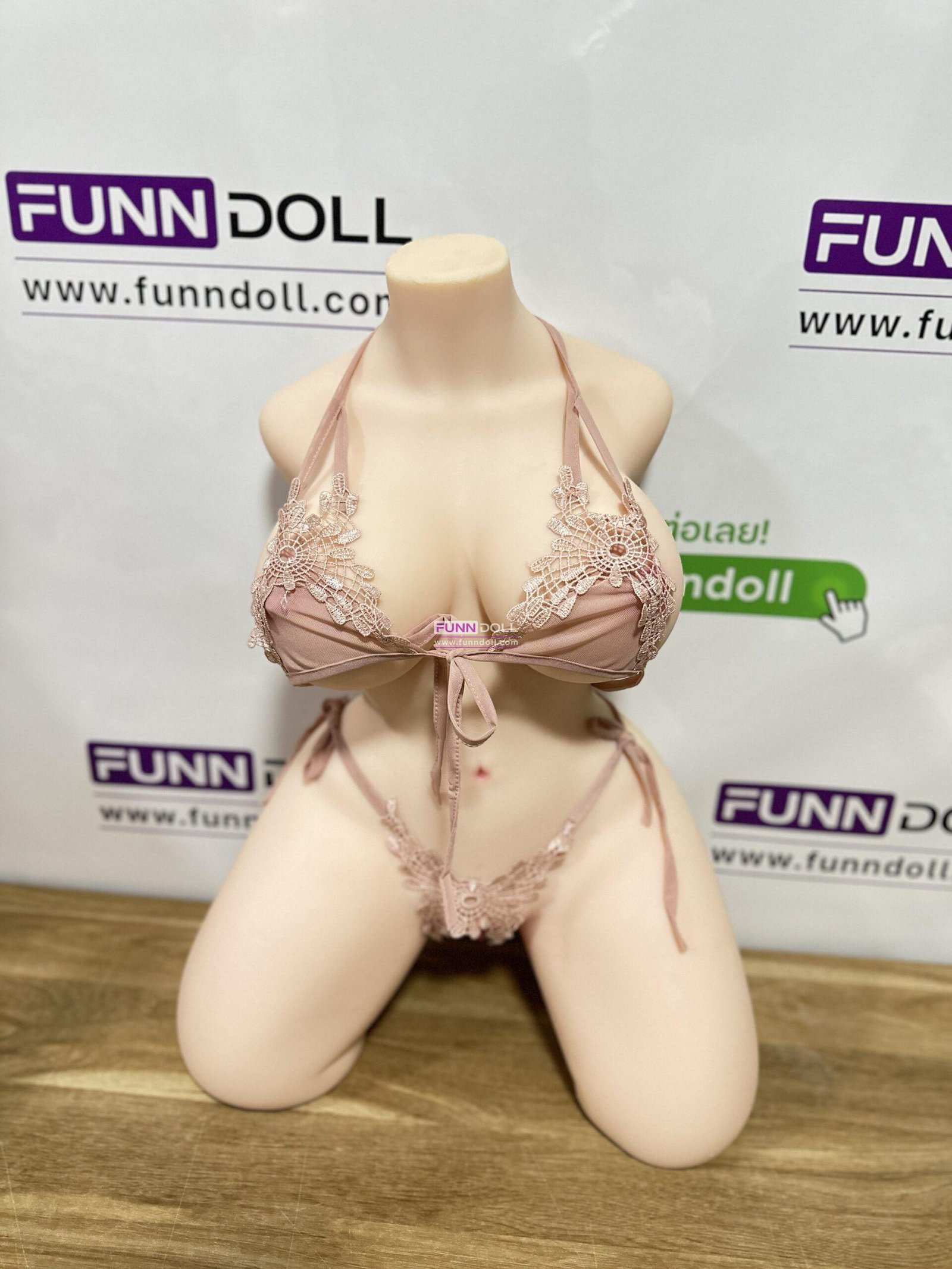 ตุ๊กตายางพร้อมส่ง ครึ่งท่อน Body TPE ความสูง 64cm. ขนาดใหญ่เท่าผู้หญิงจริง - Image 3
