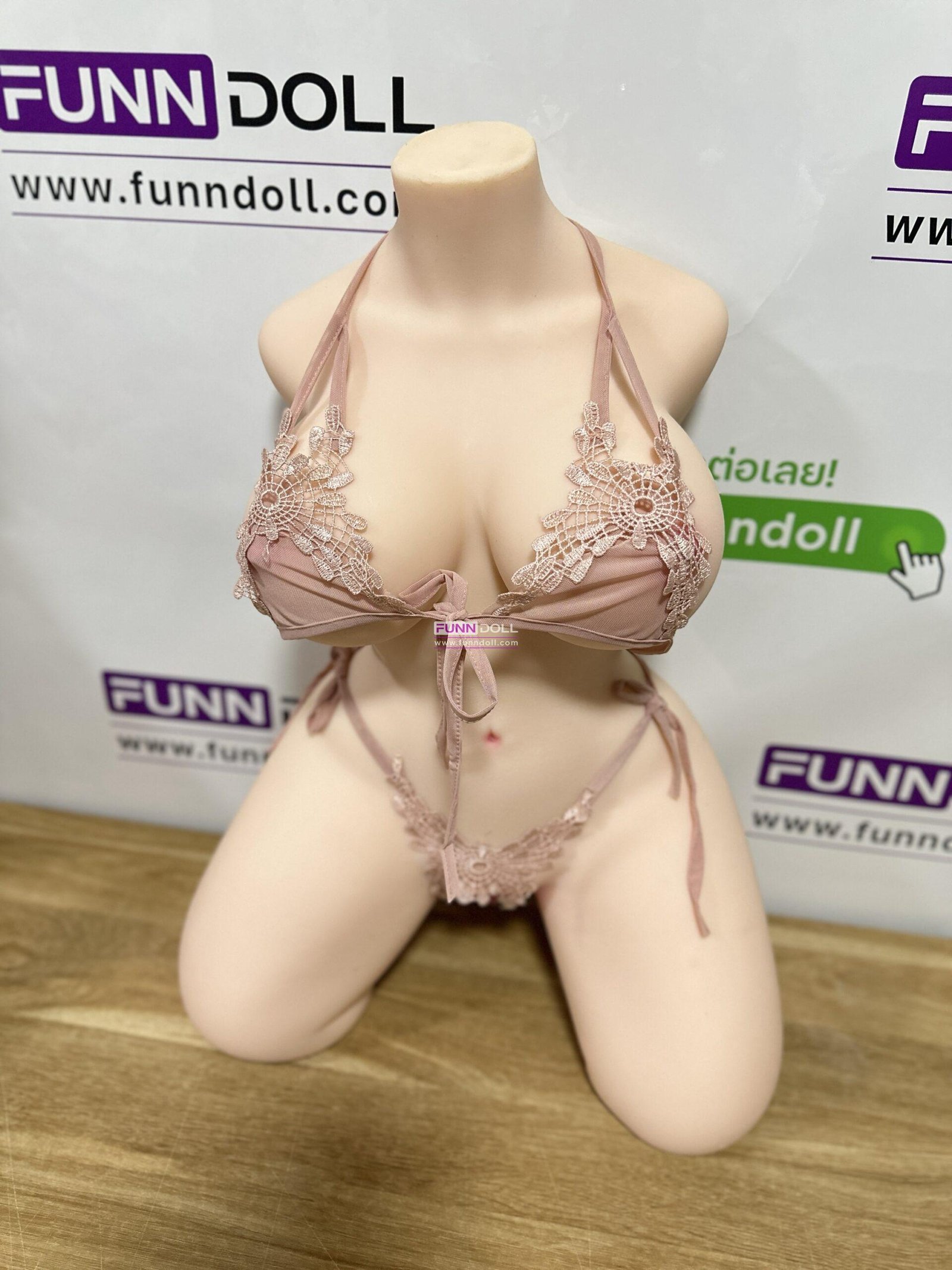 ตุ๊กตายางพร้อมส่ง ครึ่งท่อน Body TPE ความสูง 64cm. ขนาดใหญ่เท่าผู้หญิงจริง - Image 8