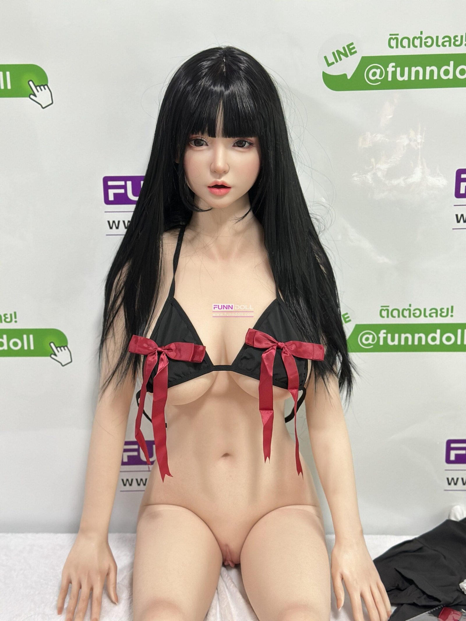 ตุ๊กตายางพร้อมส่ง ผิวสมจริง Full Silicone 145cm. น้องโตเกียว - Image 10