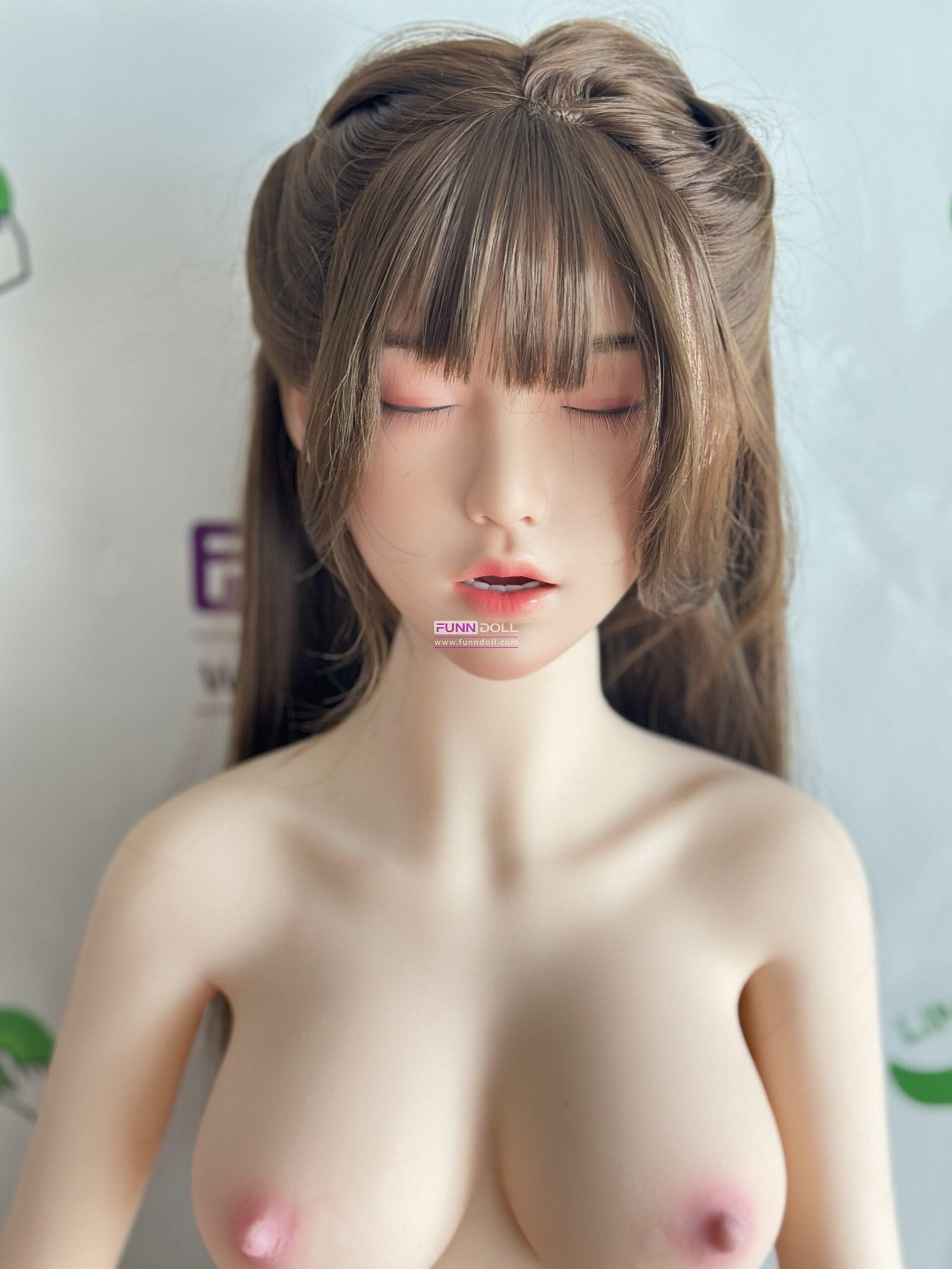 ตุ๊กตายางพร้อมส่ง หัวซิลิโคน 135cm. น้องปุยฝ้าย มีช่องปาก - Image 16